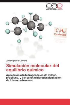 Paperback Simulación molecular del equilibrio químico [Spanish] Book