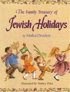 Hardcover The Family Treasury of Jewish Holidays Book