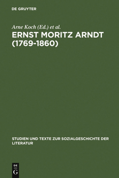 Hardcover Ernst Moritz Arndt (1769-1860) [German] Book