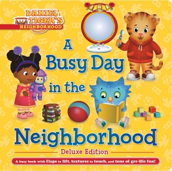 Board book A Busy Day in the Neighborhood Deluxe Edition Book