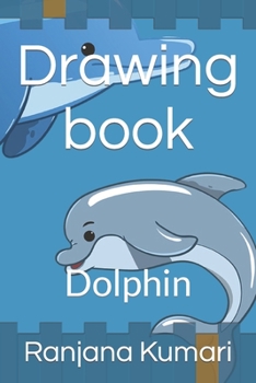 Paperback Drawing book: Dolphin Book