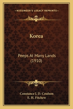 Paperback Korea: Peeps At Many Lands (1910) Book