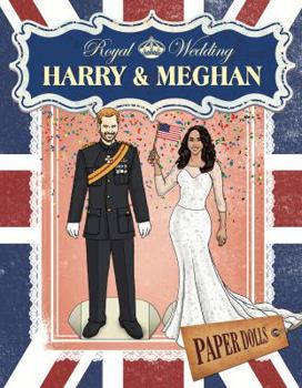 Paperback Royal Wedding: Harry & Meghan Paper Dolls Book
