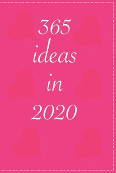 Paperback 365 ideas in 2020: pinky notebook Book