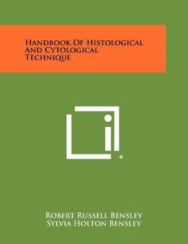 Paperback Handbook of Histological and Cytological Technique Book