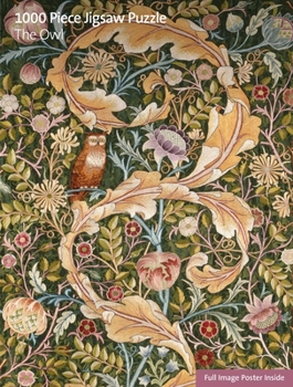 Hardcover Adult Sustainable Jigsaw Puzzle V&a: The Owl: 1000-Pieces. Ethical, Sustainable, Earth-Friendly. Book