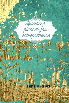 Paperback Business planner for entrepreneurs Book