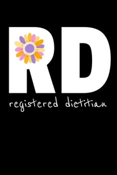 Paperback RD Registered Dietitian: Registered Dietitian Journal Book