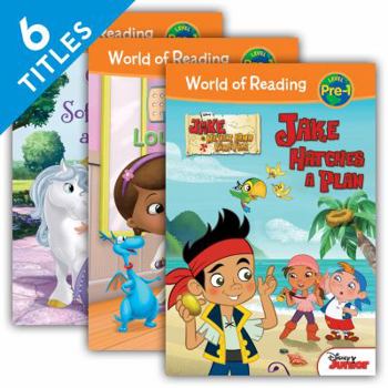 Library Binding World of Reading Level Pre-1 Set 1 (Set) Book