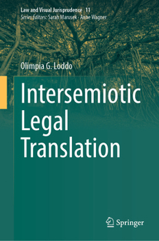 Hardcover Intersemiotic Legal Translation Book