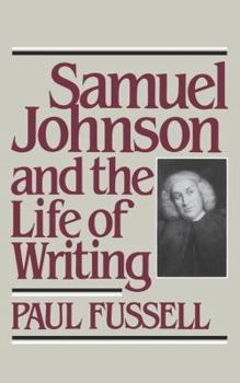Paperback Samuel Johnson and the Life of Writing Book