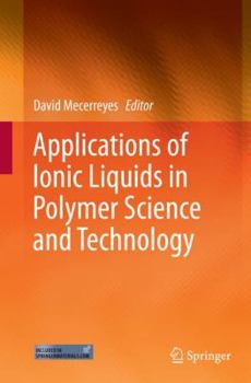 Paperback Applications of Ionic Liquids in Polymer Science and Technology Book