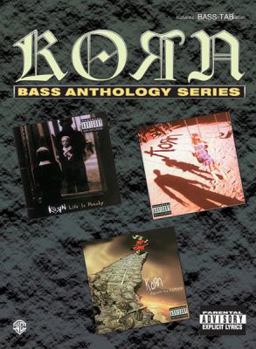 Paperback Korn -- Bass Anthology: Authentic Bass Tab Book