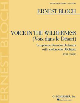 Paperback Voice in the Wilderness (Symphonic Poem): Full Score Book