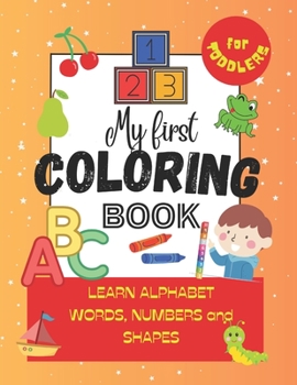 Paperback My First Coloring Book