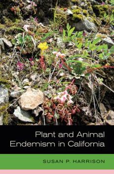 Hardcover Plant and Animal Endemism in California Book