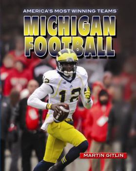 Library Binding Michigan Football Book