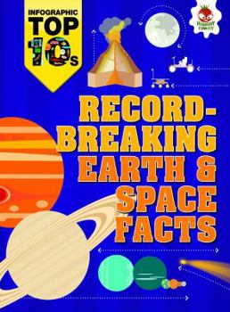 Paperback Record-Breaking Earth & Space Facts Book