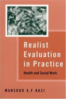 Paperback Realist Evaluation in Practice: Health and Social Work Book