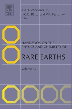 Paperback Handbook on the Physics and Chemistry of Rare Earths.: Volume 35 Book