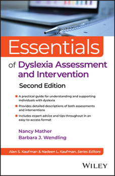 Paperback Essentials of Dyslexia Assessment and Intervention Book