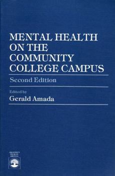 Paperback Mental Health on the Community College Campus Book