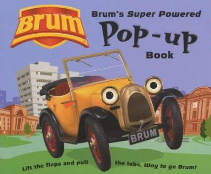 Hardcover Brum's Super Powered Pop-Up Book