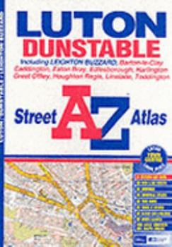 Paperback A-Z Luton & Dunstable Street Atlas (Street Maps & Atlases) Book