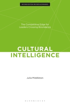 Paperback Cultural Intelligence: CQ: The Competitive Edge for Leaders Crossing Boundaries Book