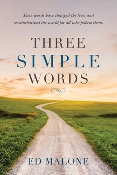 Paperback Three Simple Words Book