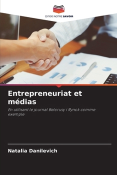 Paperback Entrepreneuriat et médias [French] Book