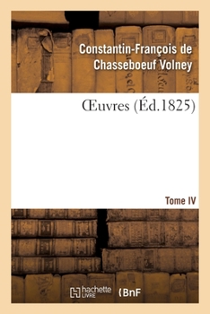 Paperback Oeuvres Tome IV [French] Book