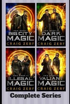 Paperback HEX - Big City Magic, Illegal Magic, Dark Magic & Valiant Magic Book
