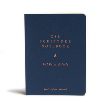 Paperback CSB Scripture Notebook, 1-2 Peter and Jude: Read. Reflect. Respond. Book