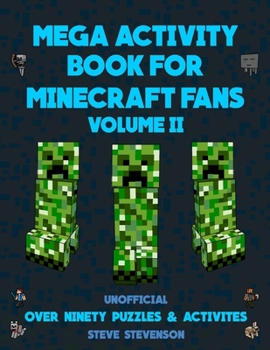 Paperback Mega Activity Book For Minecraft Fans Volume 2 Book