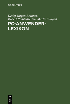 Hardcover PC-Anwender-Lexikon [German] Book