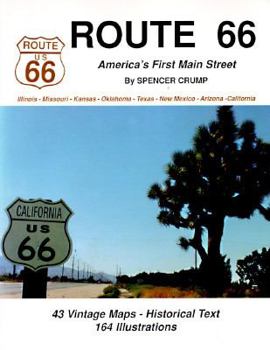 Paperback Route 66 - America's First Main Street Book
