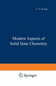 Paperback Modern Aspects of Solid State Chemistry Book