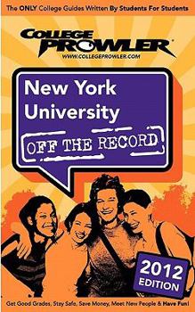 Paperback New York University 2012: Off the Record Book