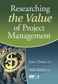 Hardcover Researching the Value of Project Management Book