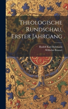 Hardcover Theologische Rundschau, erster Jahrgang [German] Book