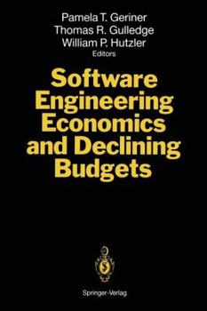 Paperback Software Engineering Economics and Declining Budgets Book