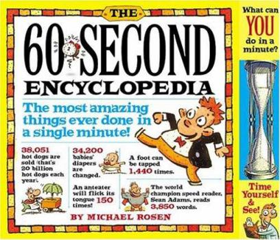 Paperback The 60-Second Encyclopedia & Minute Glass Book