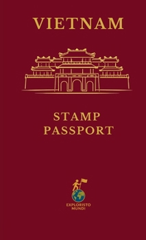 Paperback Vietnam: Stamp Passport Book