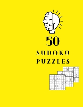 Paperback 50 Sudoku Puzzles: : Large print sudoku puzzles accompanied by solutions Book