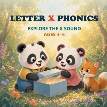 Paperback Panda Phonics: Bam & Lumi's Alphabet Adventure: Explore the Sounds of letter X Book