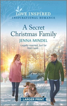 Mass Market Paperback A Secret Christmas Family: An Uplifting Inspirational Romance [Large Print] Book