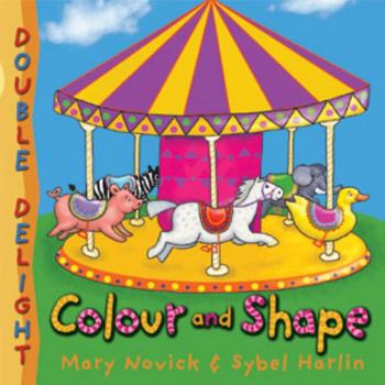Paperback Double Delight Color and Shape Book
