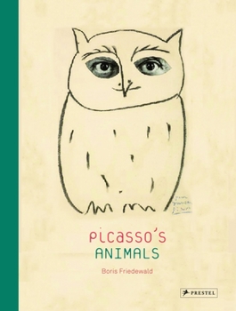 Hardcover Picasso's Animals Book