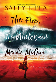 Library Binding The Fire, the Water, and Maudie McGinn [Large Print] Book